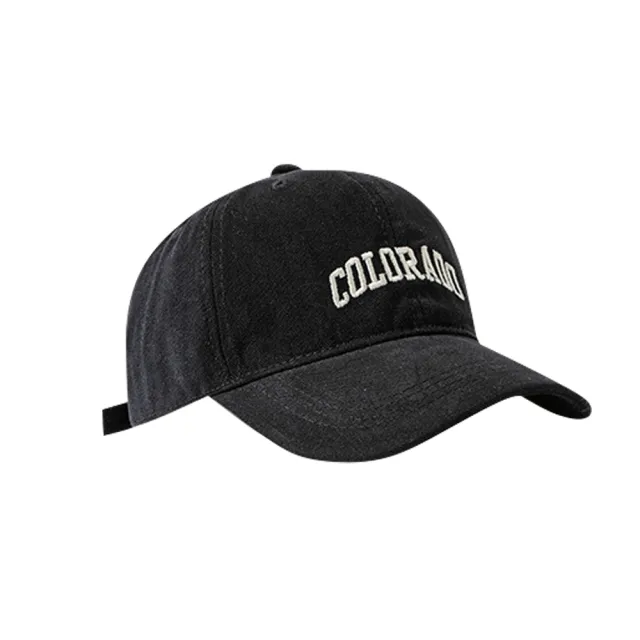 【匠心選品】美式經典刺繡字母棒球帽(休閒棒球帽 中性鴨舌帽 復古老帽 防曬遮陽帽 可調節帽)