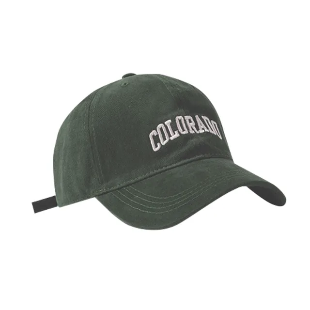 【匠心選品】美式經典刺繡字母棒球帽(休閒棒球帽 中性鴨舌帽 復古老帽 防曬遮陽帽 可調節帽)