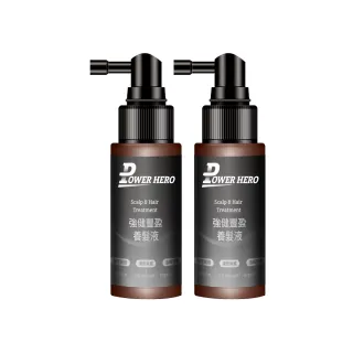 雙12限定【PowerHero 勁漢英雄】養髮液60mlx2入組(強健豐盈)