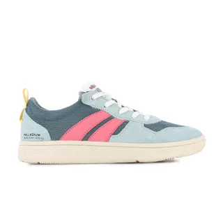 【Palladium】PALLACUP FLAME TX透氣網布/麂皮復古運動鞋/休閒鞋-男鞋/女鞋-海藍/粉紅(74486-385-M)