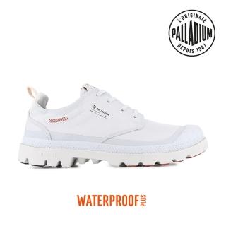 【Palladium】PAMPA LO RCYL L+ WP+再生科技輕量橘標低筒防水靴-中性-鈦灰(79145-069-M)