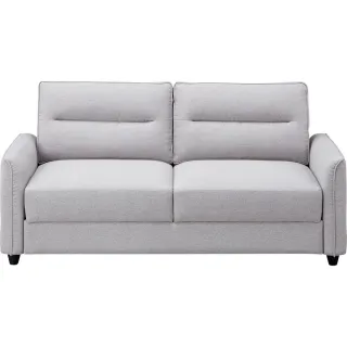 【NITORI 宜得利家居】◎3人用布沙發 附收納機能 BV01 GY(布沙發 沙發 BV01)