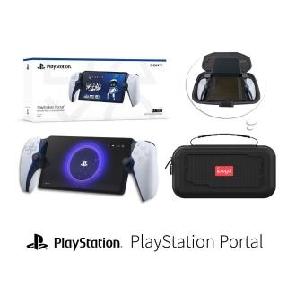 【SONY 索尼】PS5 PlayStation Portal 遙控遊玩機 PS Portal + ipega副廠2合一充電式主機包