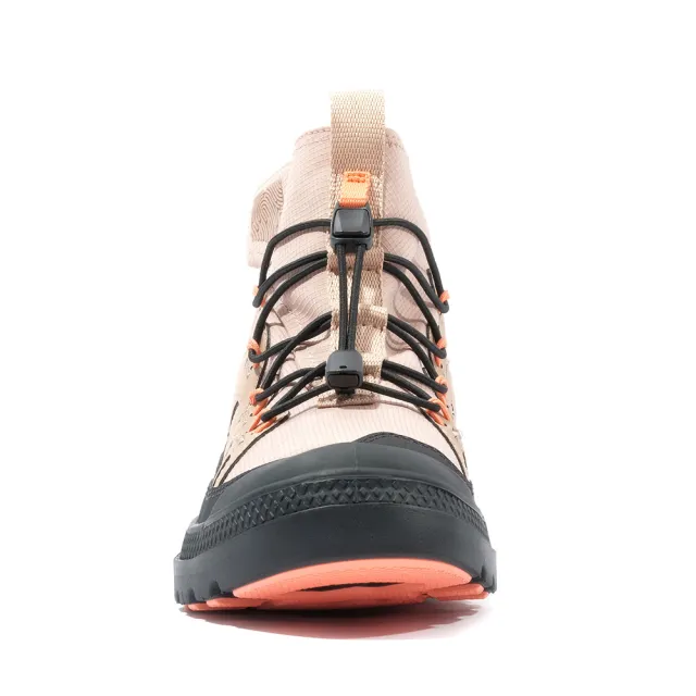 【Palladium】PAMPA LITE+ XPLOR WP+再生科技輕量橘標防水鞋/休閒鞋-男鞋/女鞋-奶茶/黑(74383-235-M)