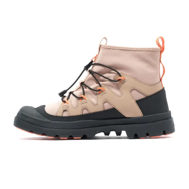 【Palladium】PAMPA LITE+ XPLOR WP+再生科技輕量橘標防水鞋/休閒鞋-男鞋/女鞋-奶茶/黑(74383-235-M)