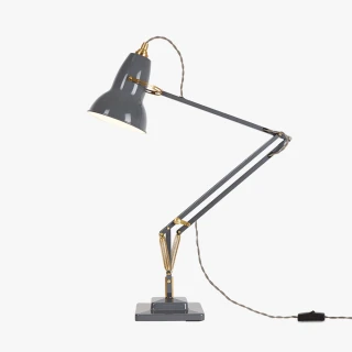 【北歐櫥窗】Anglepoise Original 經典原創 1227 桌燈(大象灰 / 黃銅)