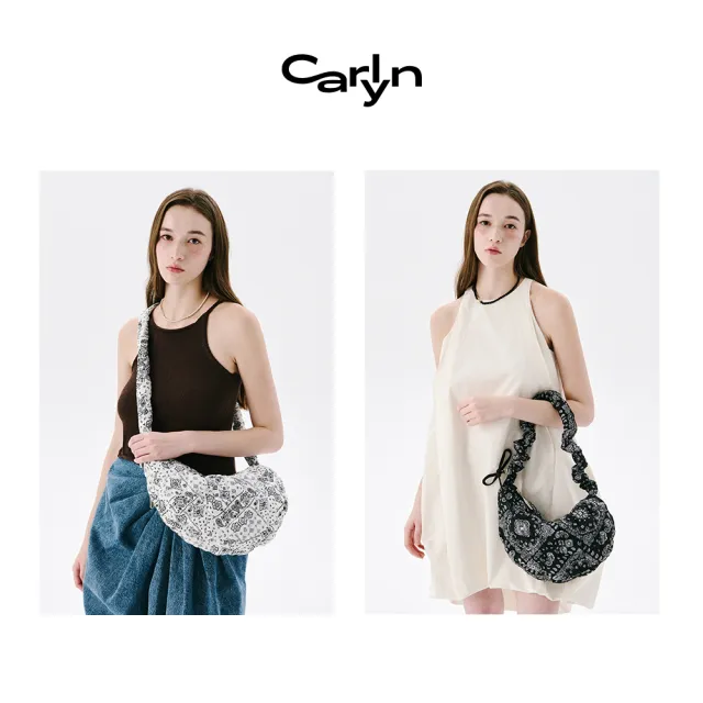 【Carlyn】佩斯利圖紋雲朵包 H75141010(3色任選)