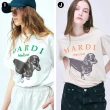 【MARDI MERCREDI】印花短TEE 多色 經典小雛菊  臘腸狗 CROPPED / TSHIRT FLOWERMARDI/TSHIRT DDANJI