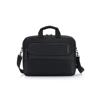 【AMERICAN TOURISTER 美國旅行者】SEGNO 2.0 日常商務多功能兩用筆電公事包/手提包/電腦包16吋(黑)