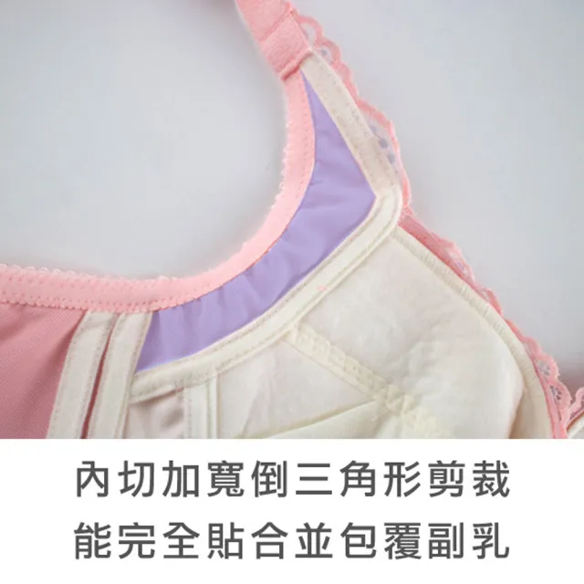 【玉如阿姨】迷情窒愛內衣。穩穩托住活動也不亂跑 台灣製※0482灰(C.D.E.F罩 大罩杯 包副乳 修飾)