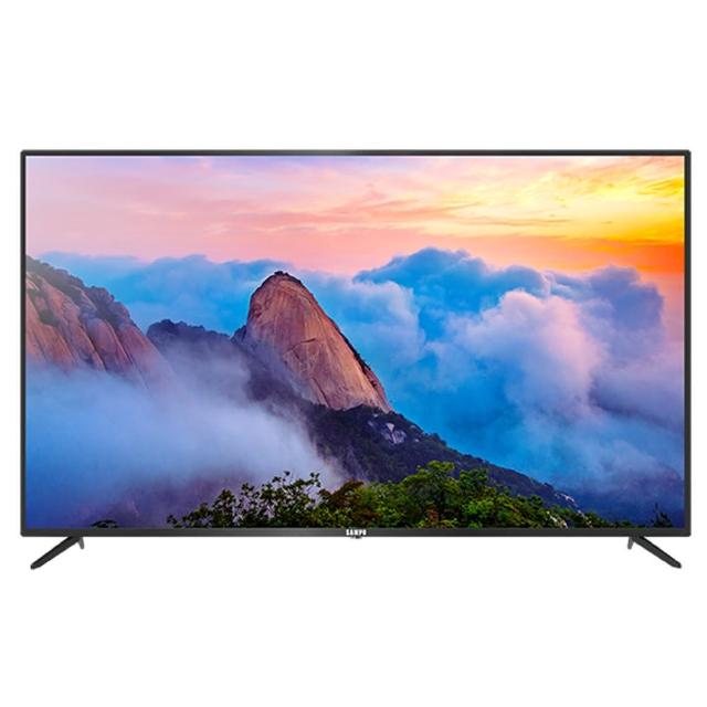 【SAMPO 聲寶】50型4K液晶顯示器+視訊盒EM-50FC610-N(含桌上型安裝+舊機回收)