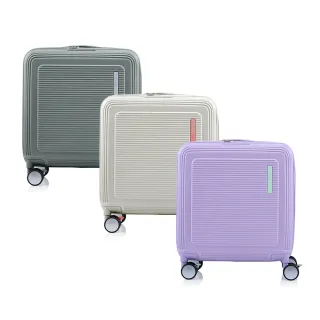 【AMERICAN TOURISTER 美國旅行者】17吋 MAXIVO 2:8前開式/上掀式輕量PC+ABS煞車輪行李箱/登機箱(多色可選)
