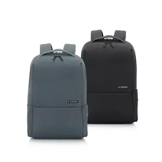 【AMERICAN TOURISTER 美國旅行者】RUBIO 簡約雙隔層筆電後背包/雙肩包/通勤包/電腦包/包包14吋(兩色可選)