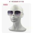 【COACH】修臉神器方形膠框太陽眼鏡 HC8368D(多色任選／禮物／禮品／送禮首選)