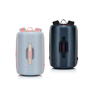 【AMERICAN TOURISTER 美國旅行者】ROLLIO U圓桶後背包/雙肩包/電腦包/包包/男包/女包14吋(多色可選)