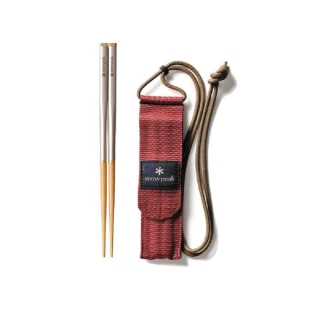 【Snow Peak】(福利品)戶外露營-和武器組合筷 方形 L SCT-111 公司貨