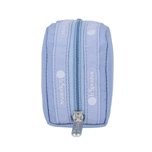 【Lesportsac】Rectangular Cosmetic 長形化妝包 收納包 送禮 禮物 推薦 女包(雲霧藍)
