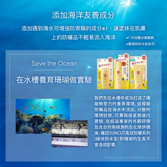 【KOSE SUNCUT UV】曬可皙高效防曬隔離凝露-80g(極效防水型)