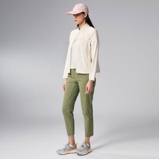 【HAKERS 哈克士】女款 防曬防潑水鬆緊腰長褲