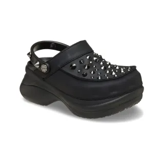【Crocs官方直營】女鞋 Bae Studded Clog克駱格(211626-001)