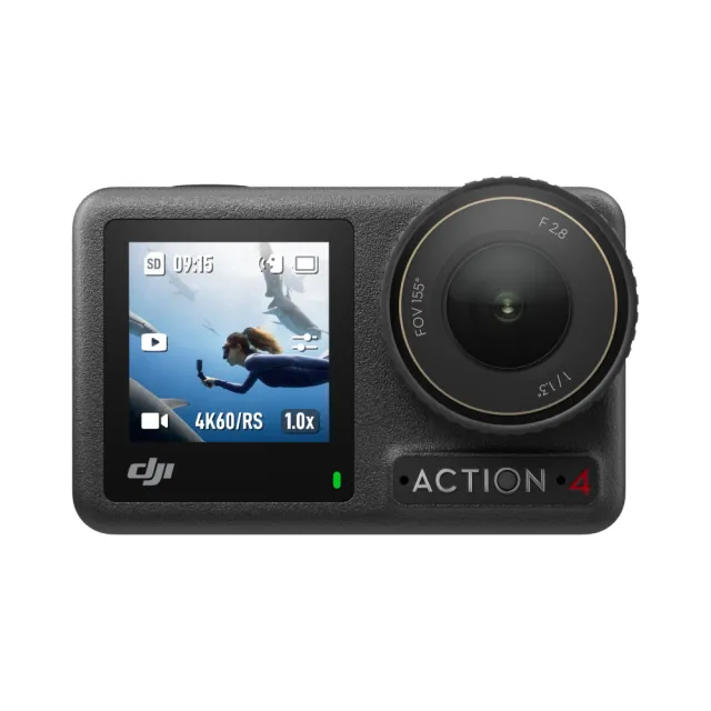 【DJI】Osmo Action 4 全能潛水套裝 運動相機/迷你相機｜18米裸機防水