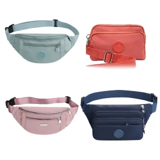 【LN 精品皮件】交換禮物 羽量級馬卡龍素面胸包(防水包 防潑水腰包  胸包)