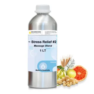 【NEW DIRECTIONS】壓力釋放-複方按摩油1000ml(鋁罐裝-澳洲原裝進口新方向按摩油保濕油)