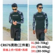 【AS 梨卡】15款 男生玩水必備 60-100公斤 大尺碼 衝浪潛水衣(男生 泳衣 水母衣 潛水 衝浪)