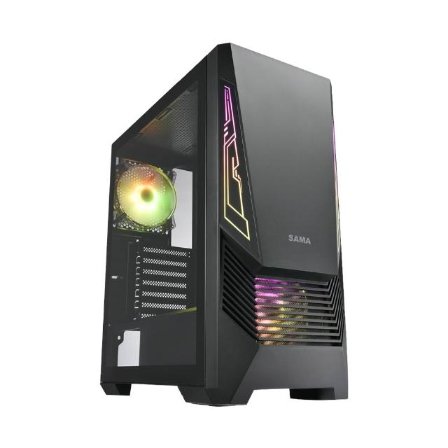 【華碩平台】i7二十核GeForce RTX 3050{旋風鋼彈}電競機(i7-14700F/B760/32G D5/1TB)