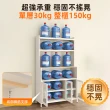 【慢慢家居】升級長虹玻璃-廚房大容量帶插座洞洞板櫥櫃電器櫃-100cm(餐廚櫃 置物櫃 廚房收納 儲物櫃)