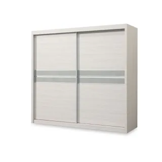 【ASSARI】7尺沃克推門衣櫃(寬211.5x深61x高197cm)