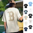【MLB】背後大Logo短袖T恤 MONOGRAM系列 道奇/紅襪/洋基隊(3ATSM0443.TSM03-多款任選)
