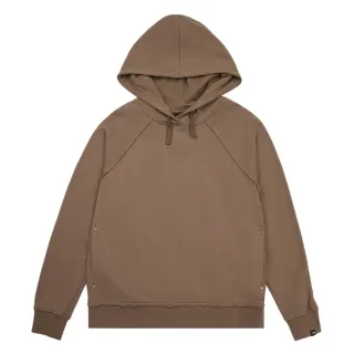 【The North Face 官方旗艦】北面UE男款棕色長袖帽T｜8BTJBOW