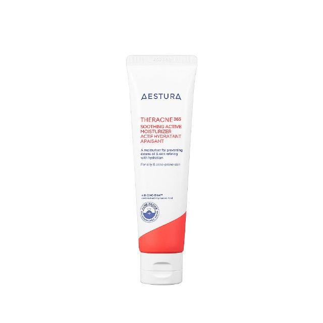 即期品【AESTURA 璦絲特蘭】每日清痘倍護淨透水分煥活保濕霜 60ml(保濕/抗痘/痘痘調理/水楊酸)