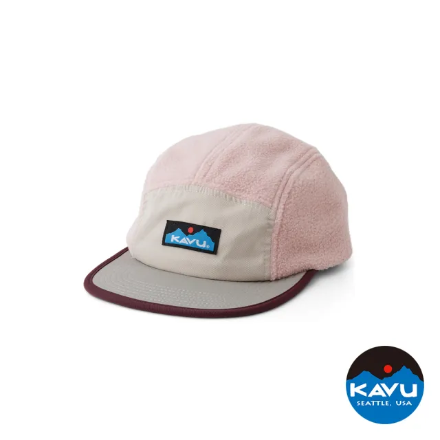 【KAVU】Mountain Top 搖粒絨露營帽 冰沙磚 #1234