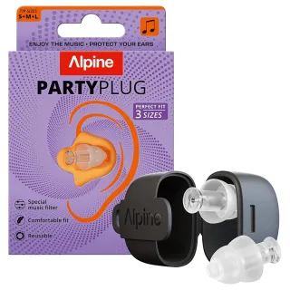 【ALPINE】最新版 PARTYPLUG 頂級全頻率派對耳塞(音樂耳塞 降噪耳塞 派對耳塞)