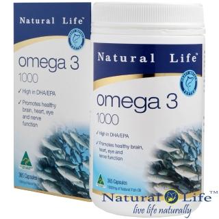 【Natural Life】即期良品澳洲高純度深海魚油1000mg(365顆)