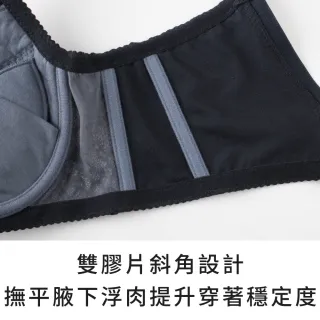 【玉如阿姨】PS修片女王內衣。高包覆托高修飾立體胸型 台灣製※0609膚(F.G罩 包覆 提托 大尺碼)
