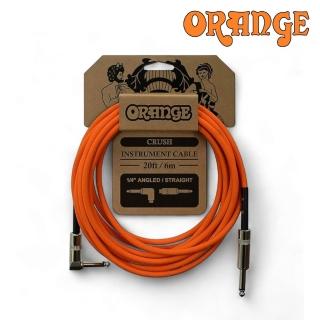 【ORANGE】Crush Cable 20FT樂器導線 直L頭／專屬英倫血統(CA037 電吉他導線 貝斯導線 KB導線 錄音)