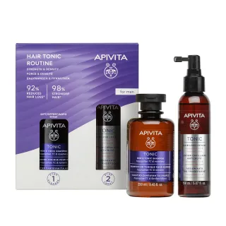 【APIVITA】官方直營 頭皮深層活化精華 150ml+男士活化洗髮精 250ml(洗護限定禮盒組 專櫃公司貨)