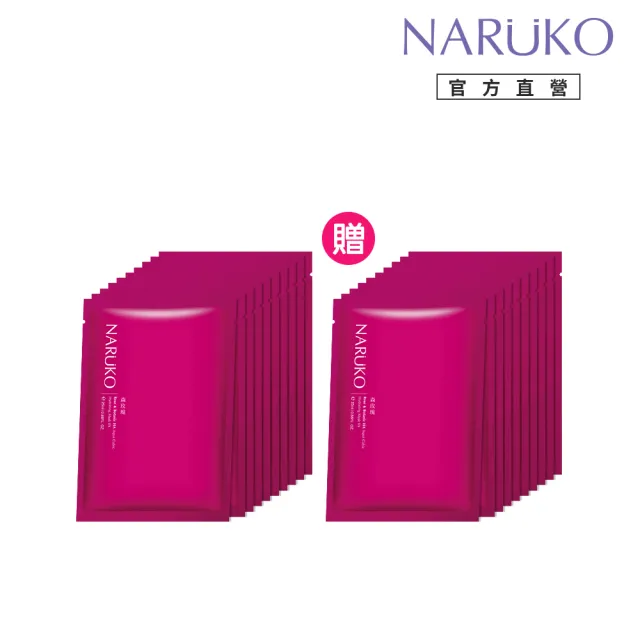 【NARUKO 牛爾】買1送1★森玫瑰水立方保濕面膜EX 20片(敷出保濕水煮蛋肌)
