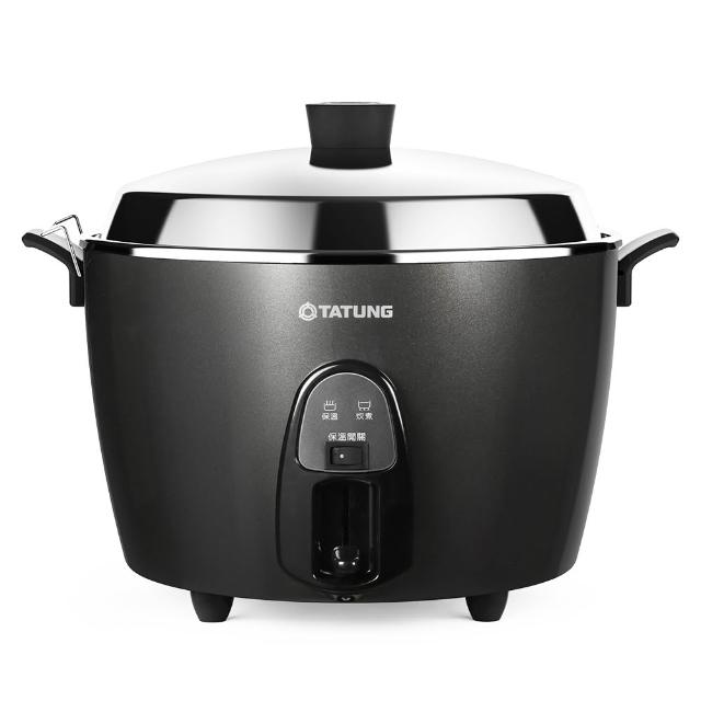 【TATUNG 大同】15人份晶鑽灰多功能不鏽鋼電鍋(TAC-15T-NIG)