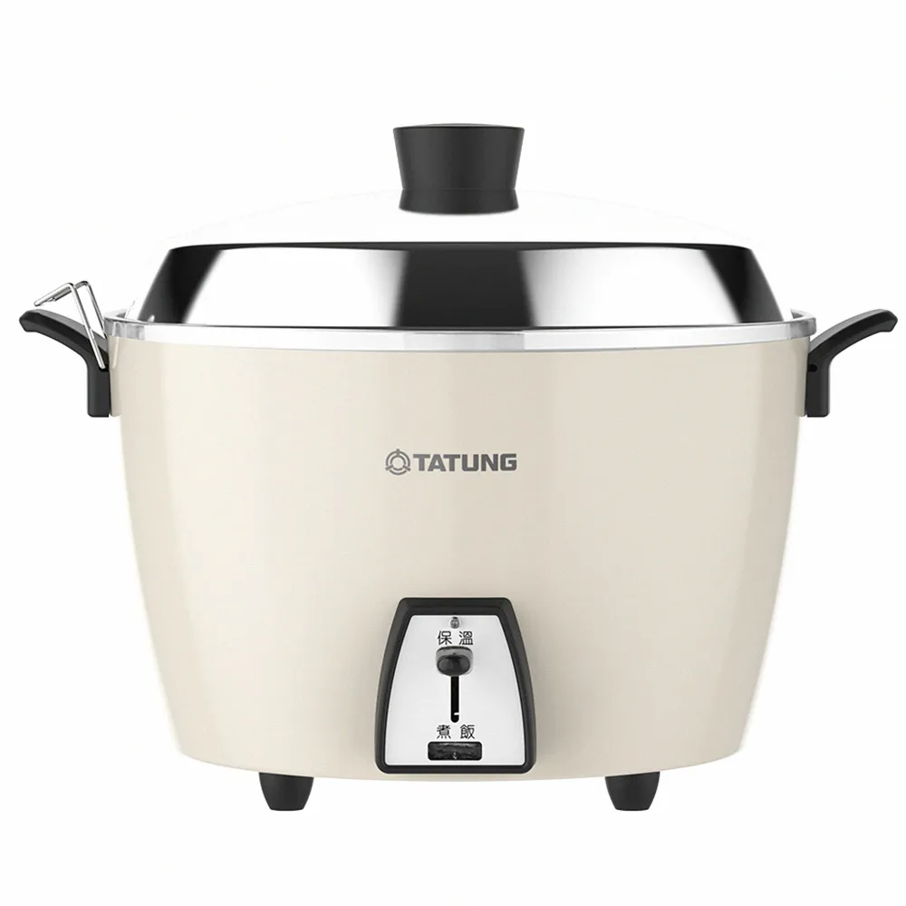 TATUNG 大同】10人份奶茶色不鏽鋼配件電鍋(TAC-10L-DBI) - momo購物網