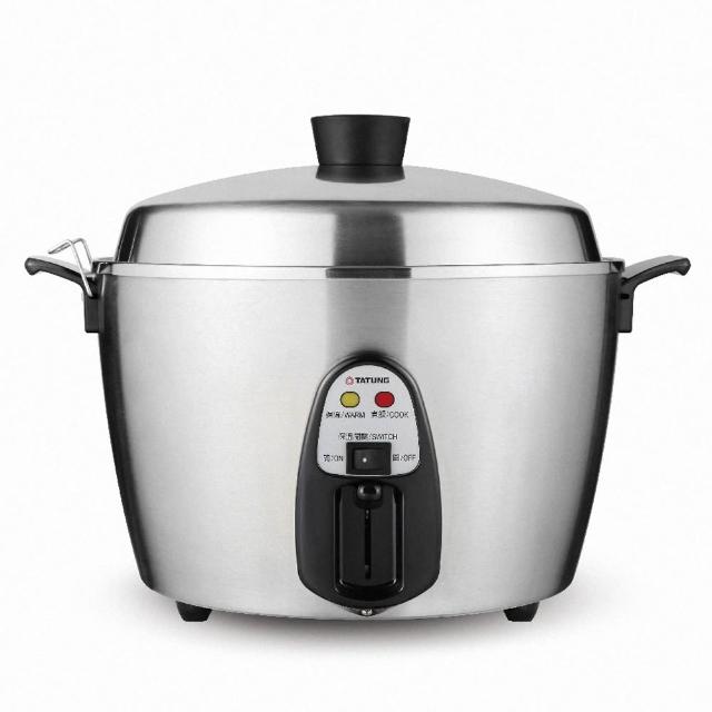 【TATUNG 大同】11人份異電壓240V全不鏽鋼電鍋(僅國外適用)(TAC-11T-MMV4)