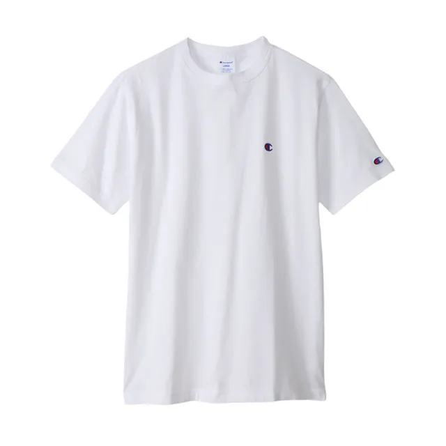 【Champion】官方直營-經典刺繡LOGO素色短袖Tee-男(8色-日規)