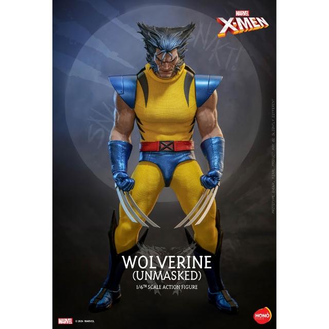 【Beast Kingdom 野獸國】X戰警 金鋼狼 無面罩款(HOT TOYS HS06)