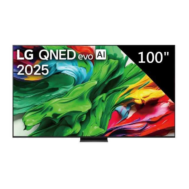 【LG 樂金】1OO 吋｜86系列｜LG QNED evo AI 4K 智慧顯示器 /台100QNED86ATA(含基本安裝+附基本壁掛)