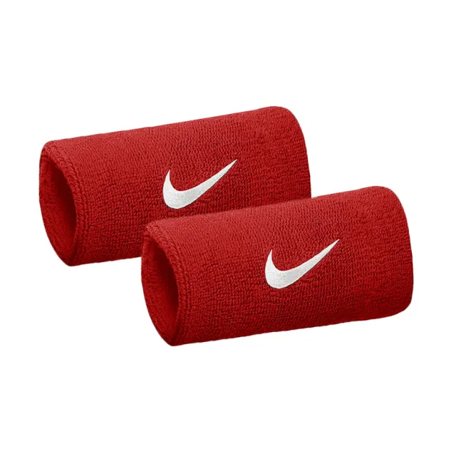 【NIKE 耐吉】SWOOSH 加長腕帶 010黑/101白/416深藍/601紅(柔軟 透氣 吸汗 護腕)
