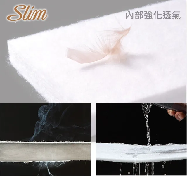 【SLIM】雙人加大石墨烯乳膠透氣獨立筒床墊6x6.2尺x23cm-健康舒眠型
