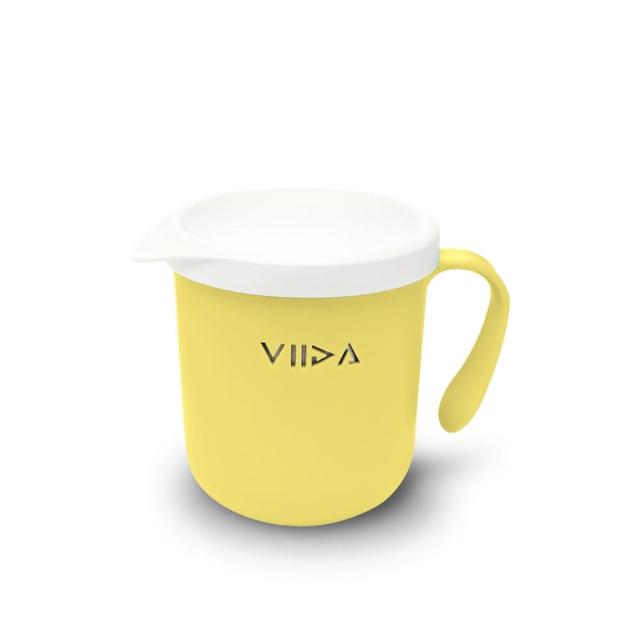 【VIIDA】Souffle 抗菌不鏽鋼餐杯(台灣製 兒童餐具 抗菌不鏽鋼 寶寶餐杯 直飲水杯)